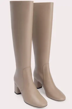 Miller Taupe Nappa Leather