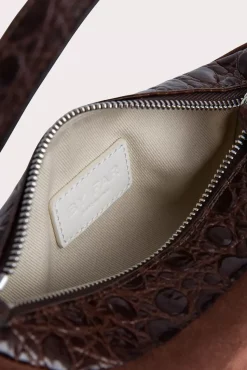 Mini Ami Sequoia Croco And Suede Leather