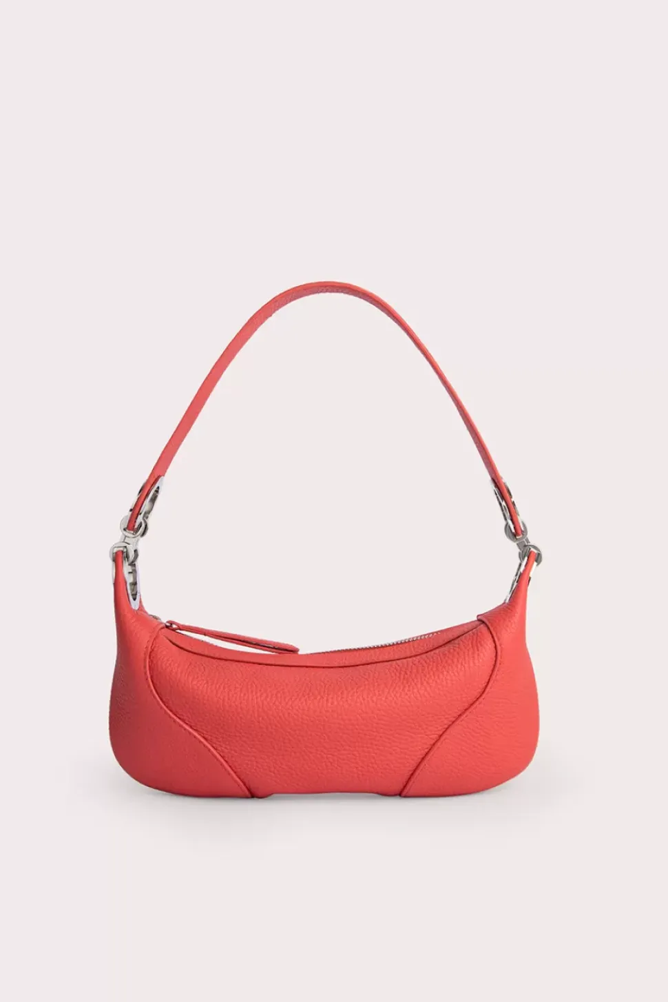 Mini Amira Coral Flat Grain Leather