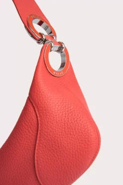 Mini Amira Coral Flat Grain Leather