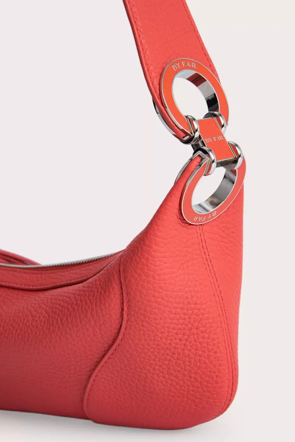 Mini Amira Coral Flat Grain Leather