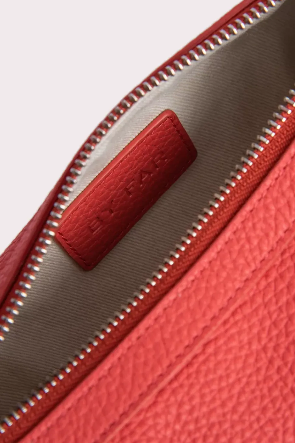Mini Amira Coral Flat Grain Leather