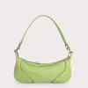 Mini Amira Lime Green Flat Grain Leather
