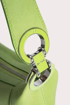 Mini Amira Lime Green Flat Grain Leather