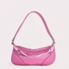 Mini Amira Lipstick Metallic Leather