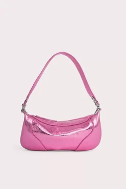 Mini Amira Lipstick Metallic Leather