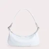 Mini Amira White Flat Grain Leather