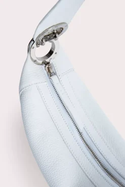 Mini Amira White Flat Grain Leather