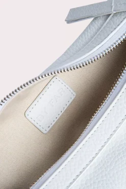 Mini Amira White Flat Grain Leather