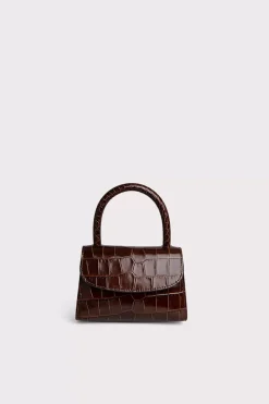 Mini Nutella Croco Embossed Leather
