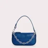 Mini Rachel Blue Disco Dot Leather