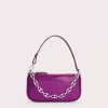 Mini Rachel Fuchsia Disco Dot Leather
