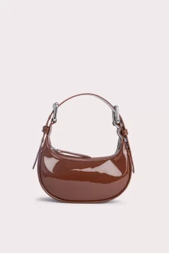 Mini Soho Chocolate Patent Leather