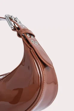 Mini Soho Chocolate Patent Leather