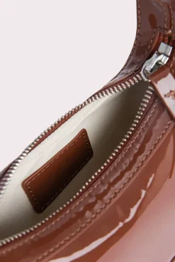 Mini Soho Chocolate Patent Leather