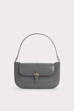 Miranda Cement Semi Patent Leather