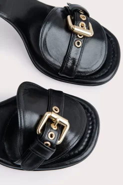 Montana Black Gloss Leather