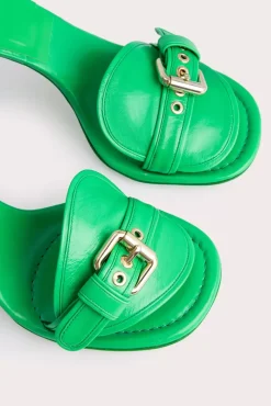 Montana Super Green Gloss Leather