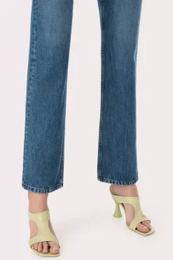 Nadia Olive Gloss Leather