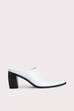 Nef White Nappa Leather