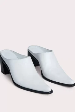 Nef White Nappa Leather