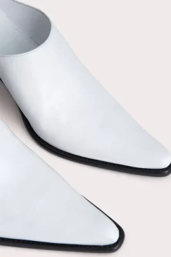 Nef White Nappa Leather