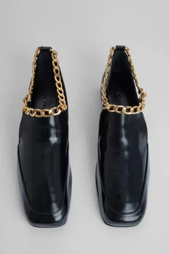 Nick Black Semi Patent Leather