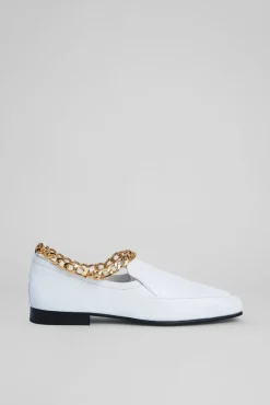 Nick White Leather