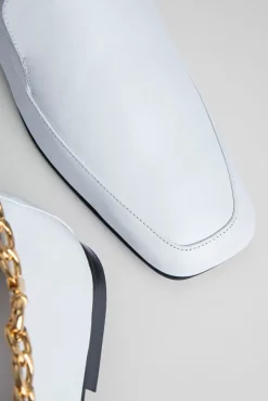 Nick White Leather