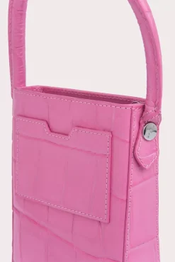 Note Lipstick Maxi Croco Embossed Leather