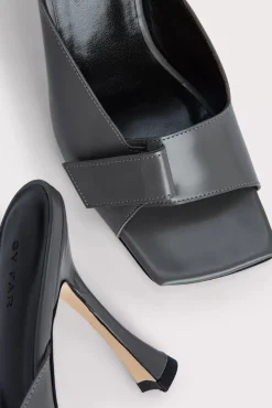 Olivia Cement Semi Patent Leather