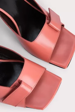 Olivia Salmon Semi Patent Leather