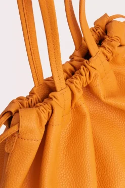 Oslo Orange Flat Grain Leather