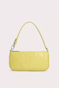 Rachel Apple Maxi Croco Embossed Leather
