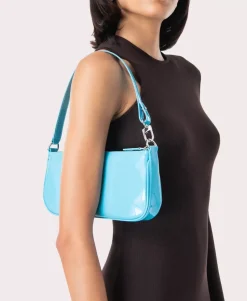 Rachel Aqua Patent Leather
