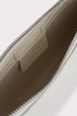 Rachel Cream Maxi Croco Embossed Leather