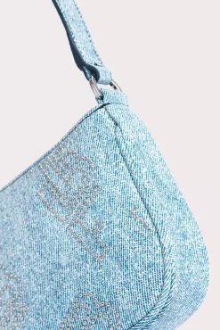 Rachel Denim Stud Leather