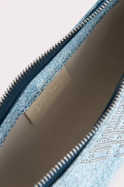 Rachel Denim Stud Leather