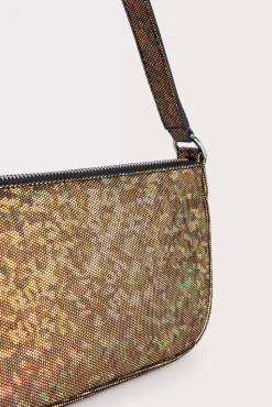 Rachel Disco Bronze Hologram Leather