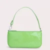Rachel Fresh Green Embossed Patent Leather