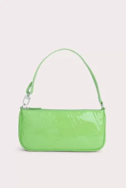 Rachel Fresh Green Embossed Patent Leather
