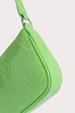 Rachel Fresh Green Embossed Patent Leather