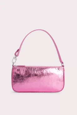 Rachel Lipstick Metallic Leather