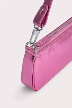 Rachel Lipstick Metallic Leather