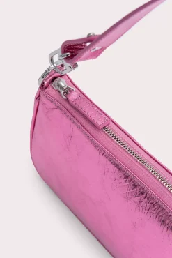Rachel Lipstick Metallic Leather