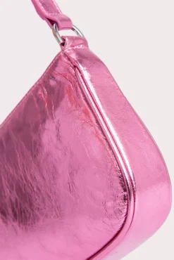 Rachel Lipstick Metallic Leather