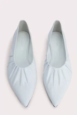 Regina White Nappa Leather