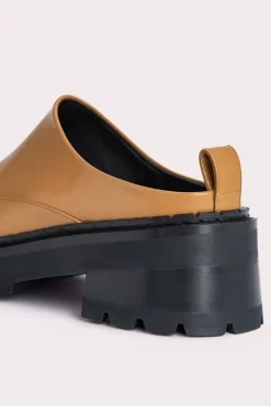 Reyna Peanut Butter Soft Semi Patent Leather