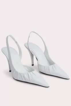 Ridge White Nappa Leather