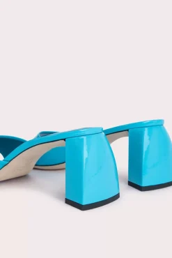 Romy Aqua Patent Leather